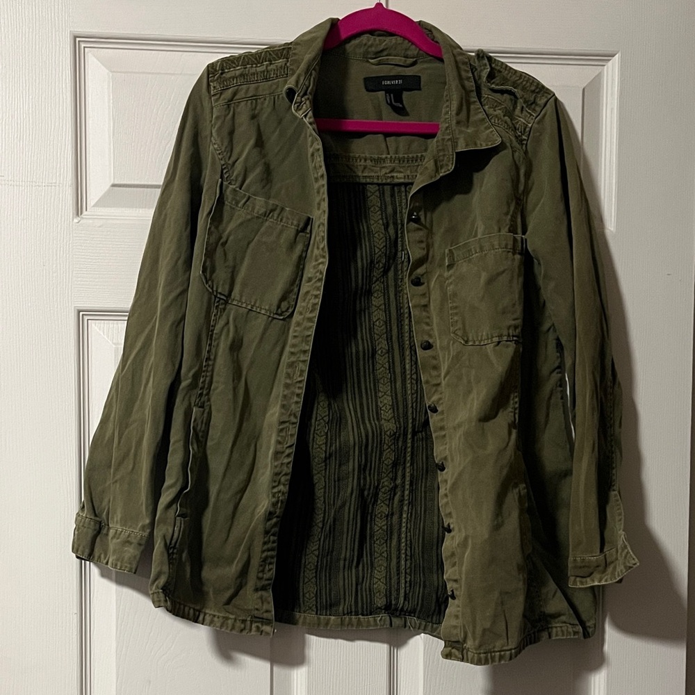 Universal Thread Olive Utility Jacket